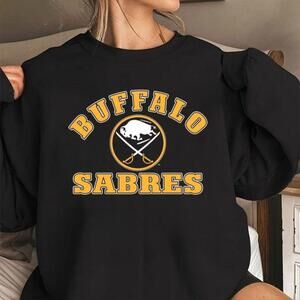 Buffalo Sabres Retro Sport Logo Team Graphic Classic Unisex Sweatshirt